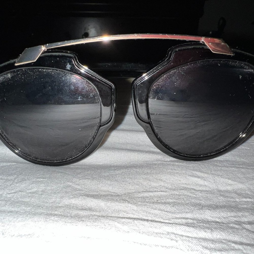 Black and Gold sunglasses